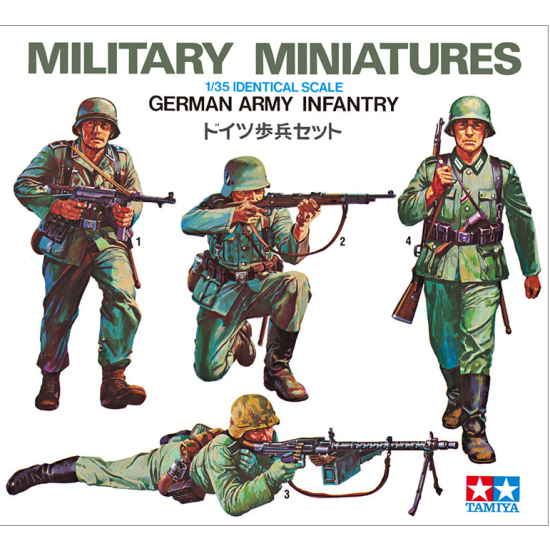 German Army Infantry (Tamiya 35002) 1:35